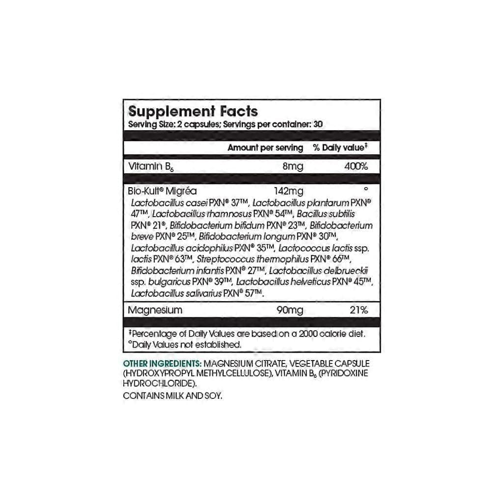 Biokult Muti-Strain Migrea Probiotic (60) Probiotics Biokult Muti-Strain Migrea Probiotic (60)