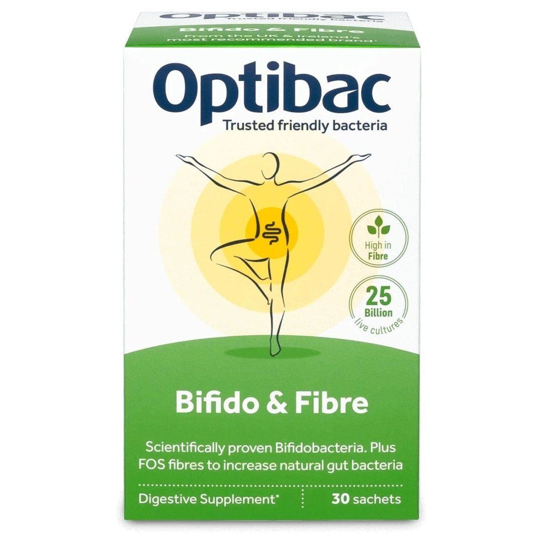 Optibac Bifido & Fibre 30 Sachets Probiotics