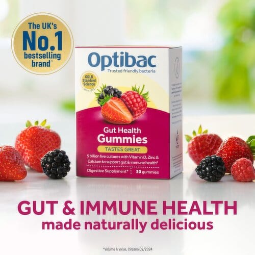 Optibac Gut Health Probiotic Gummies 30 Probiotics