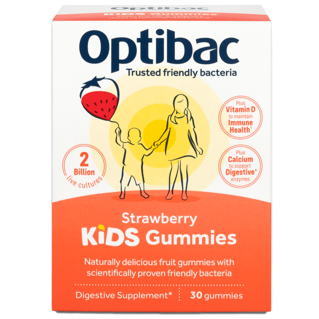 Optibac Kids Probiotic Gummies Strawberry Flavour Probiotics