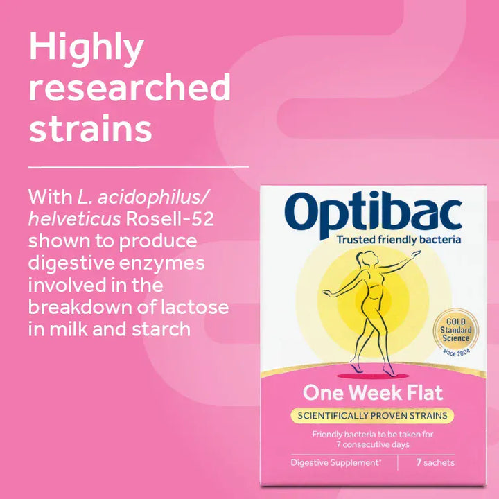 OptiBac One Week Flat 7 Probiotics OptiBac One Week Flat 7