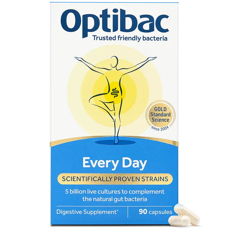 Optibac Logo OptiBac Probiotics For Every Day 90 Capsules – Lir Pharmacy