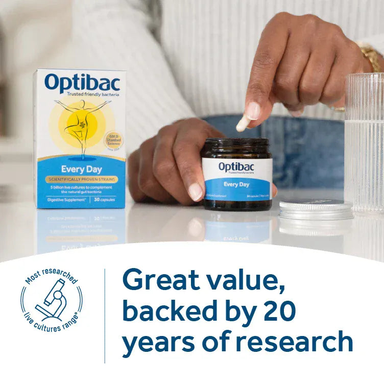 Optiback OptiBac Probiotics For Every Day 90 Capsules – Lir Pharmacy