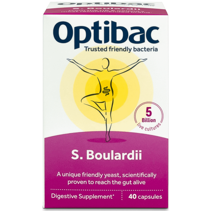 Optibac Probiotics - Saccharomyces Boulardi (40) Probiotics Optibac Probiotics Saccharomyces Boulardi (40)