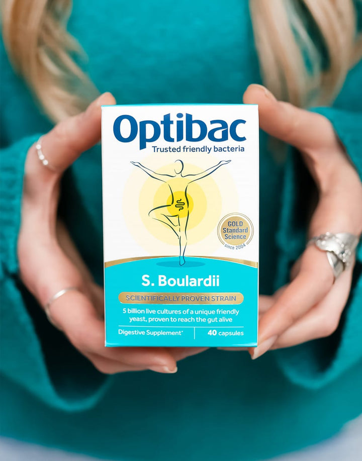 OptiBac Probiotics Saccharomyces boulardii 16 Capsules Probiotics OptiBac Probiotics Saccharomyces boulardii 16 Capsules