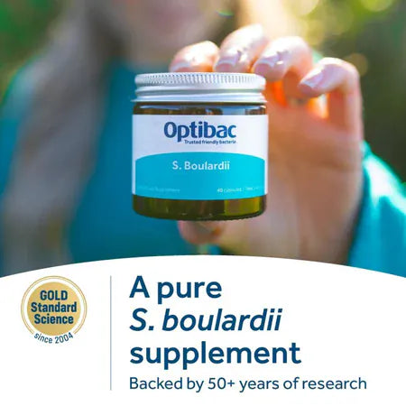OptiBac Probiotics Saccharomyces boulardii 16 Capsules Probiotics OptiBac Probiotics Saccharomyces boulardii 16 Capsules
