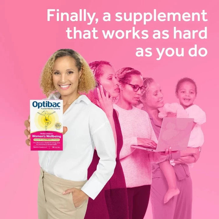 Optibac Womens Wellbeing 30 Probiotics Optibac Womens Wellbeing 30