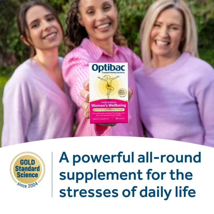 Optibac Womens Wellbeing 30 Probiotics Optibac Womens Wellbeing 30