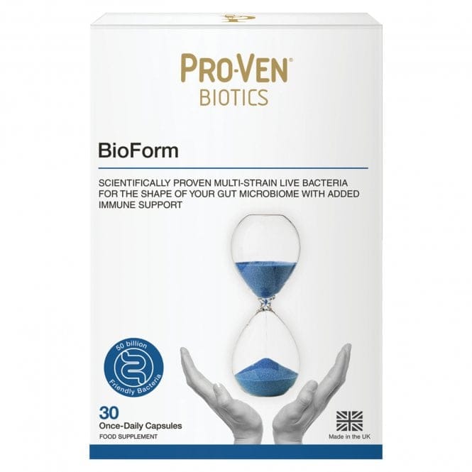 ProVen Probiotics BioForm  50 Billion 30 Capsules Formerly Shapeline Probiotics ProVen Probiotics ShapeLine 50 Billion 30 Capsules | High Strength Probiotic