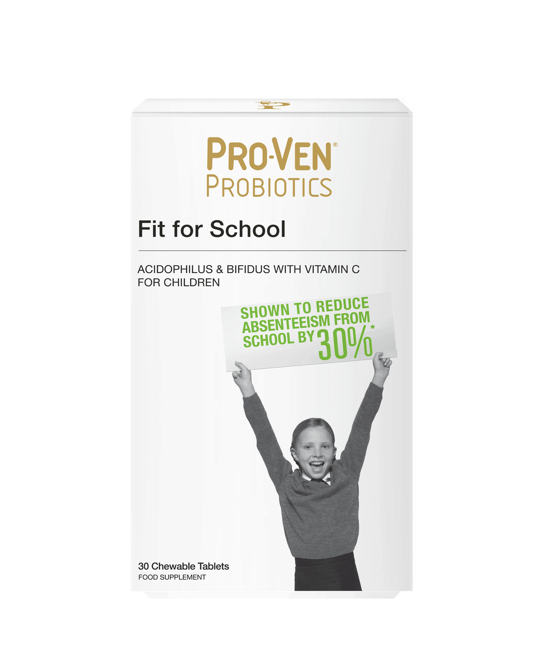 ProVen Probiotics Fit for School Chewable Tablets (30) Probiotics