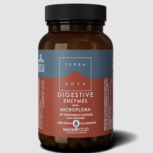 Terranova Digestive Enzymes With Probiotics (50) Probiotics