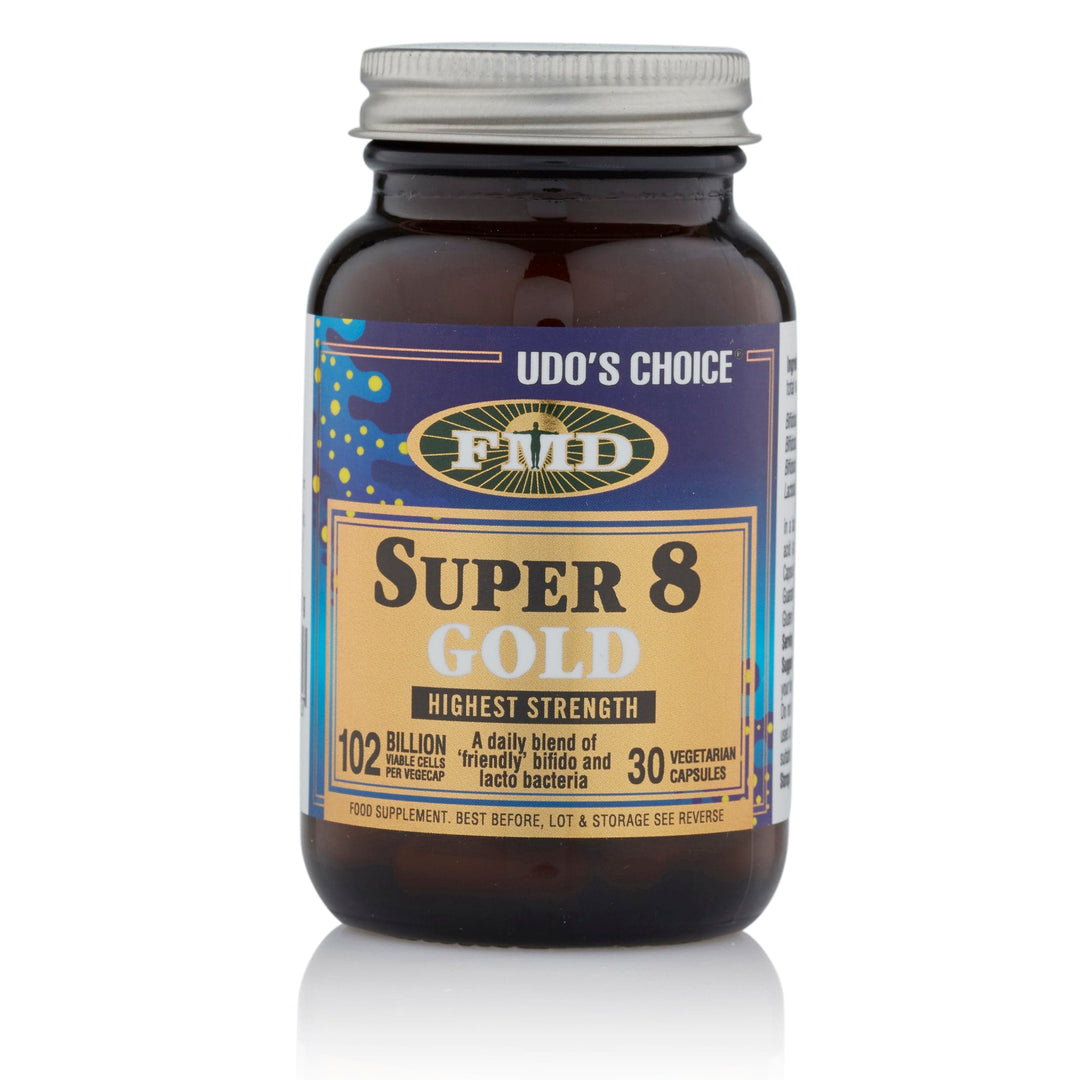 Udo's Choice Super 8 Gold Probiotics 30 Probiotics