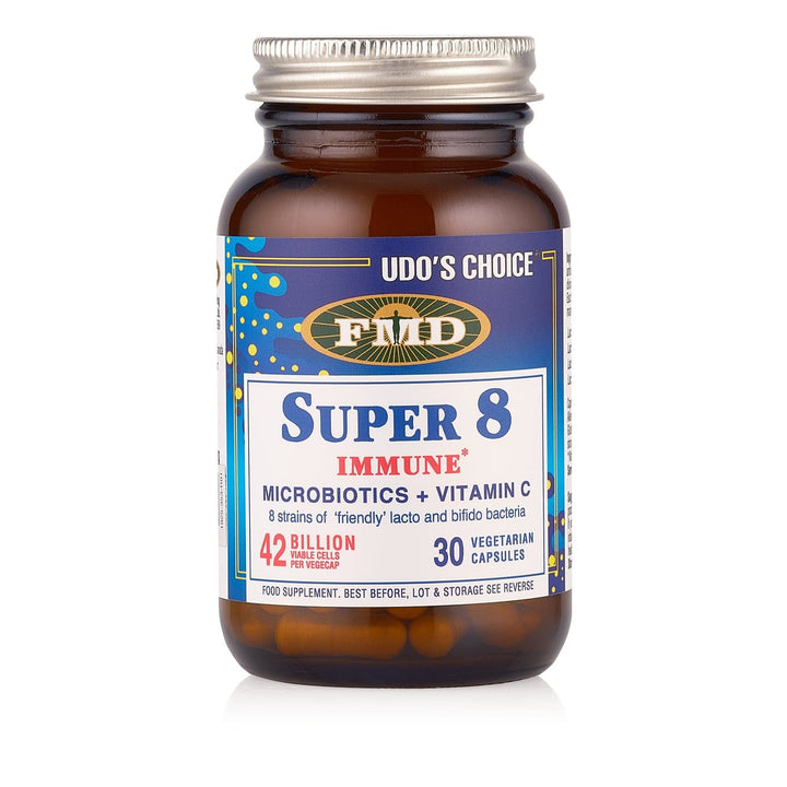 Udo's Choice Super 8 Immune Probiotics 30 Probiotics