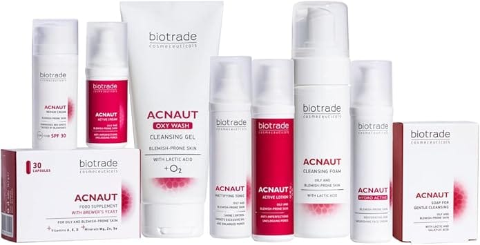 Acnaut 2 Piece Duo: Acnaut Oxy Wash 200ml & Acnaut Hydro Active Cream 30ml Problem Skin Acnaut 2 Piece Duo: Acnaut Oxy Wash 200ml & Acnaut Hydro Active Cream 30ml