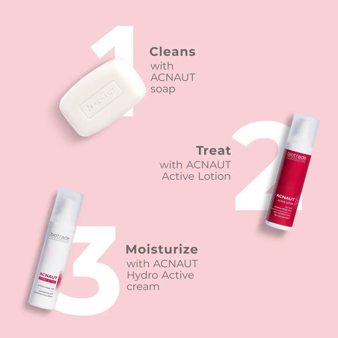 Acnaut Soap Bar 100g Problem Skin Acnaut Soap Bar 100g