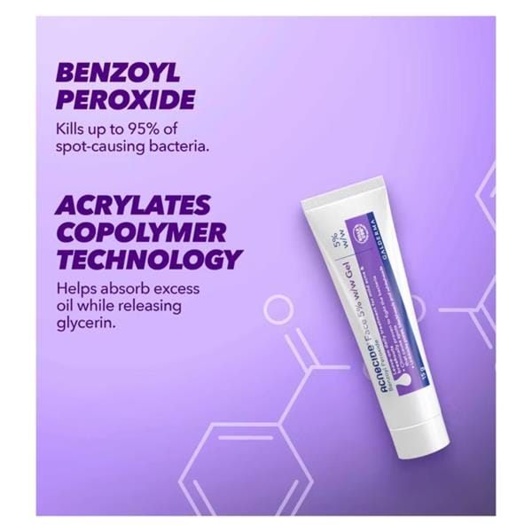 Acnecide Gel Benzoyl Peroxide 5% (40g) Problem Skin Acnecide Gel Benzoyl Peroxide 5% (40g)