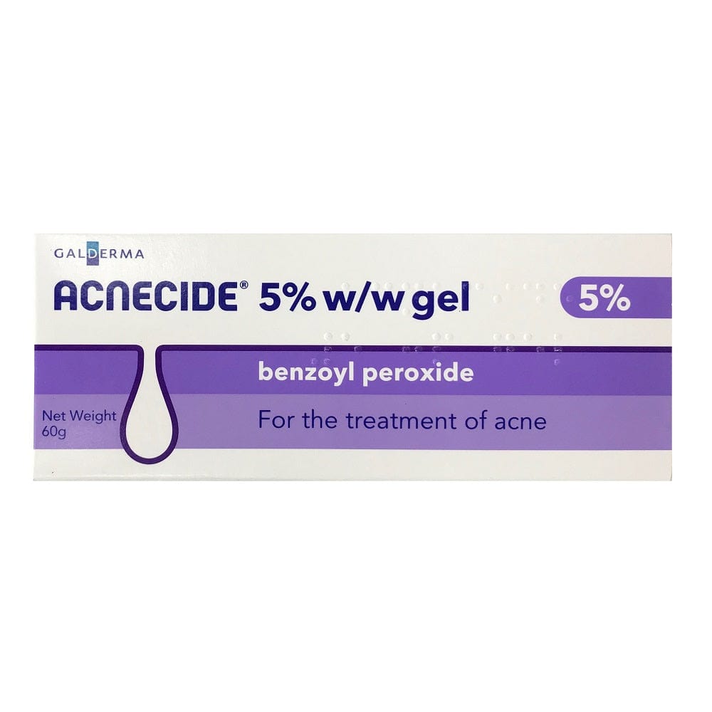 Acnecide Gel Benzoyl Peroxide 5% (60g) Problem Skin