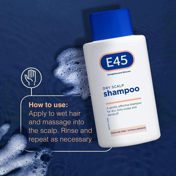 E45 Dry Scalp Shampoo (200ml) Problem Skin E45 Dry Scalp Shampoo (200ml)