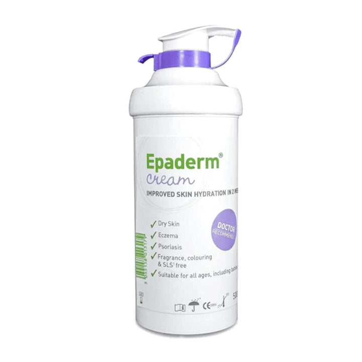 Epaderm Cream Pump Dispenser 500g Problem Skin