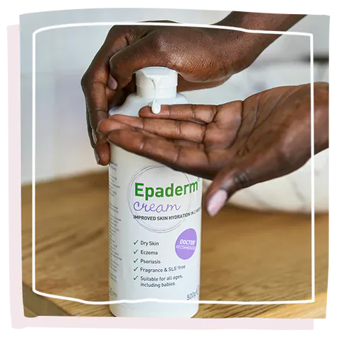 Epaderm Cream Pump Dispenser 500g Problem Skin Epaderm Cream 500g Pump | Eczema &amp; Dry Skin Relief Ireland