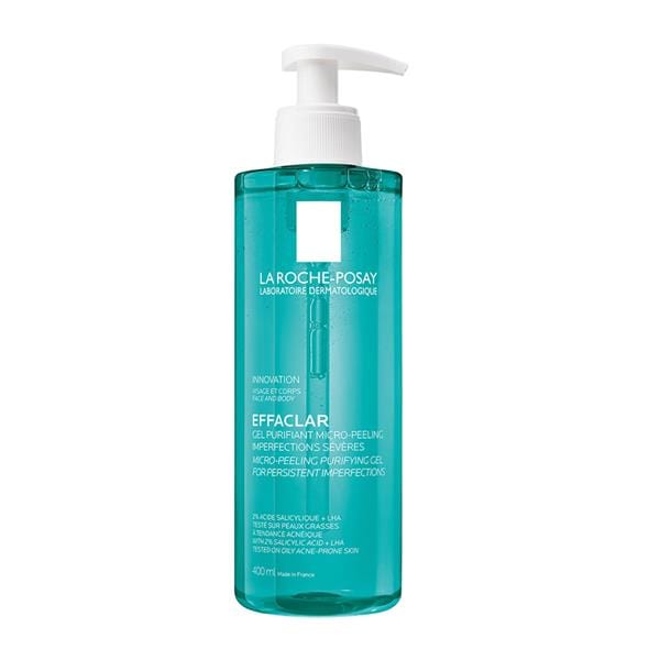 La Roche Posay Effaclar Micro Peeling Gel Cleanser 400ml Problem Skin