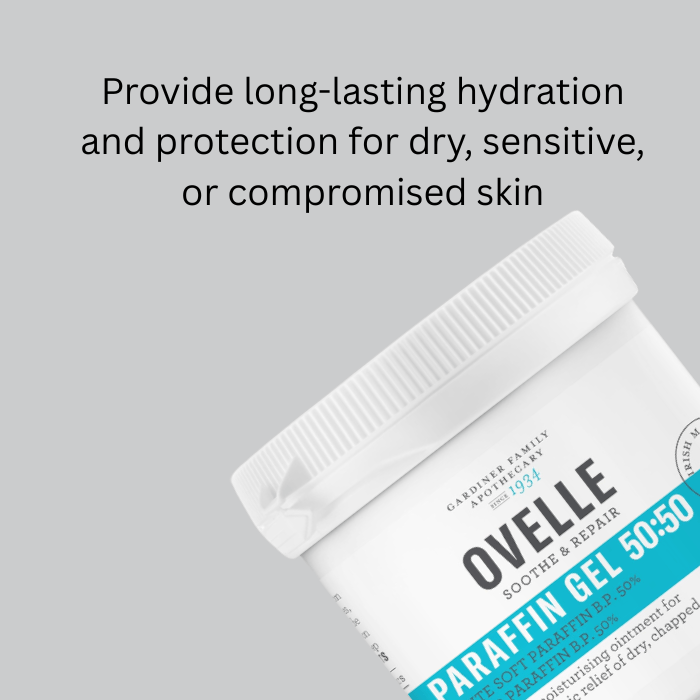 Ovelle Paraffin Gel 50:50 500g Problem Skin Ovelle Paraffin Gel 500g | Intensive Emollient for Dry Skin | Lir Pharmacy