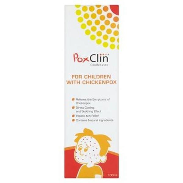 PoxClin CoolMousse Chickenpox & Shingles Mousse 100ml Problem Skin