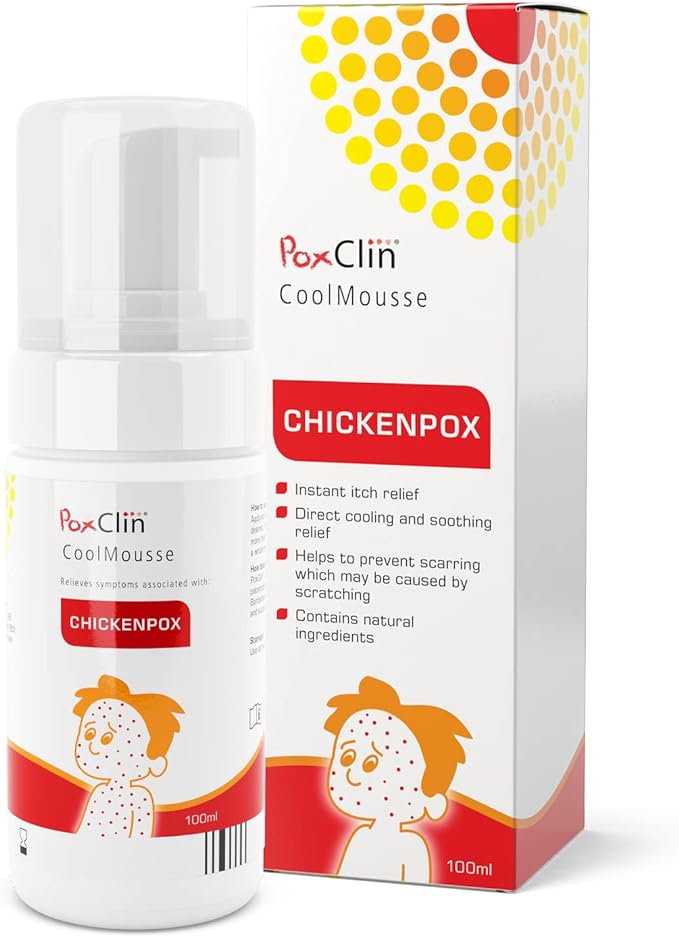 PoxClin CoolMousse Chickenpox & Shingles Mousse 100ml Problem Skin