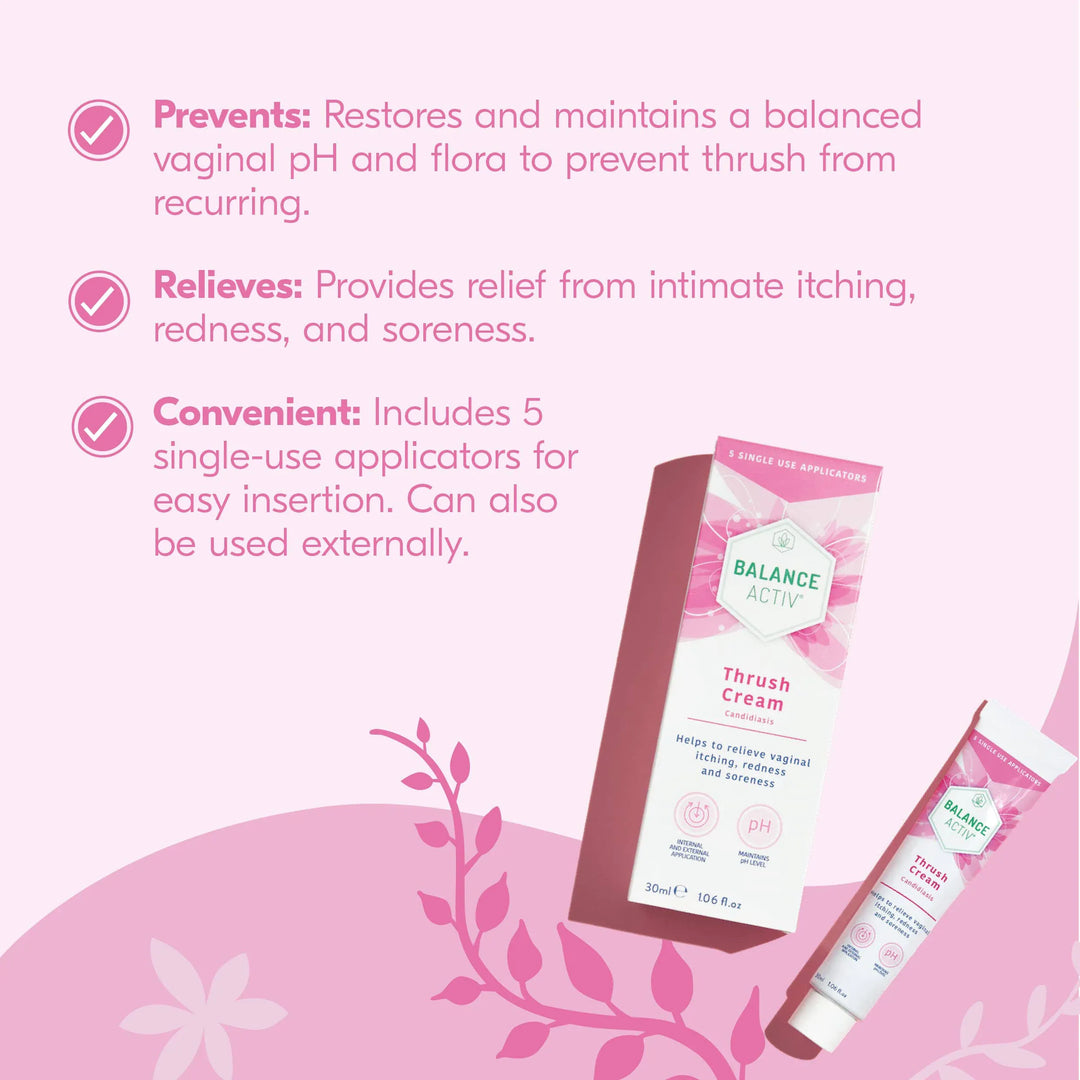 Balance Activ Thrush Cream 30ml Sensitive Conditions Balance Activ Thrush Cream 30ml