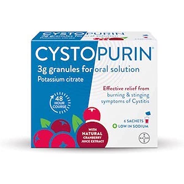 Cystopurin Cranberry Sachets (6) Sensitive Conditions PA1410/042/001