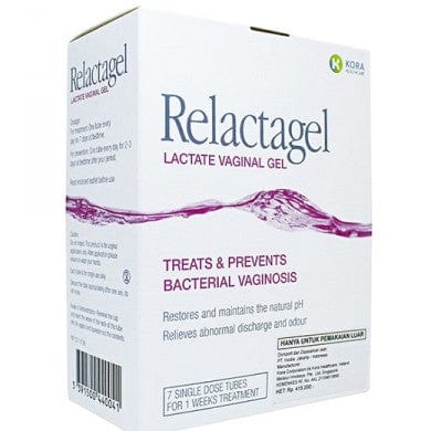 Relactagel Lactate Vaginal Gel ~ Treats & Prevents Bacterial Vaginosis Sensitive Conditions