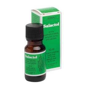 Salactol Collodion Wart Paint (10ml) Sensitive Conditions PA0278/006/001