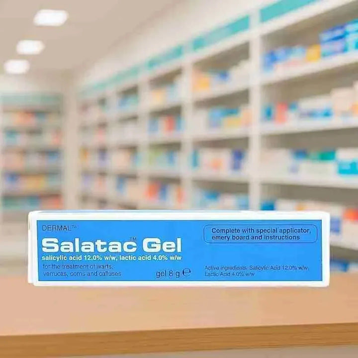 Salatac Gel 8g Sensitive Conditions Salatac Gel 8g | Wart, Verruca, Corn &amp; Callus Treatment
