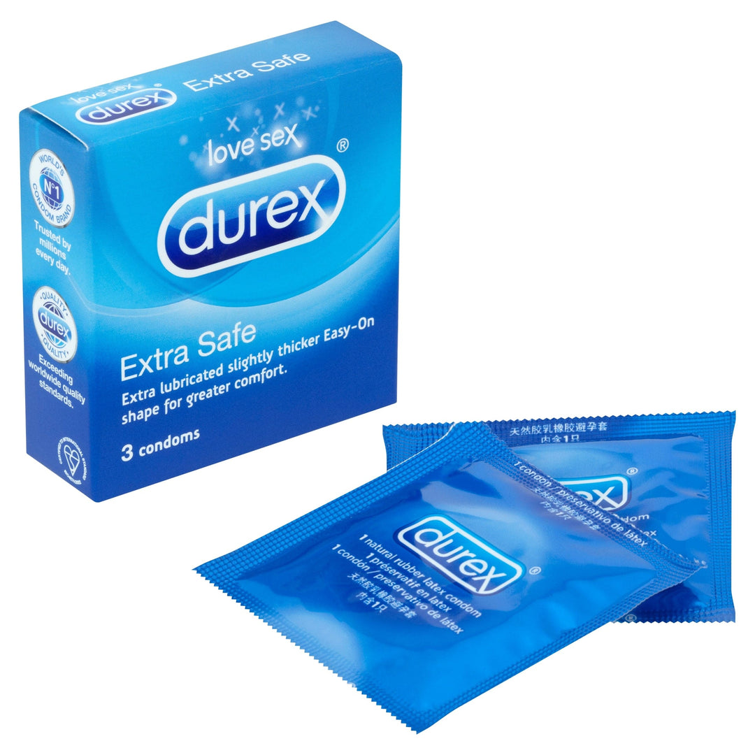 Durex Extra Safe Condoms (3) Sexual Health