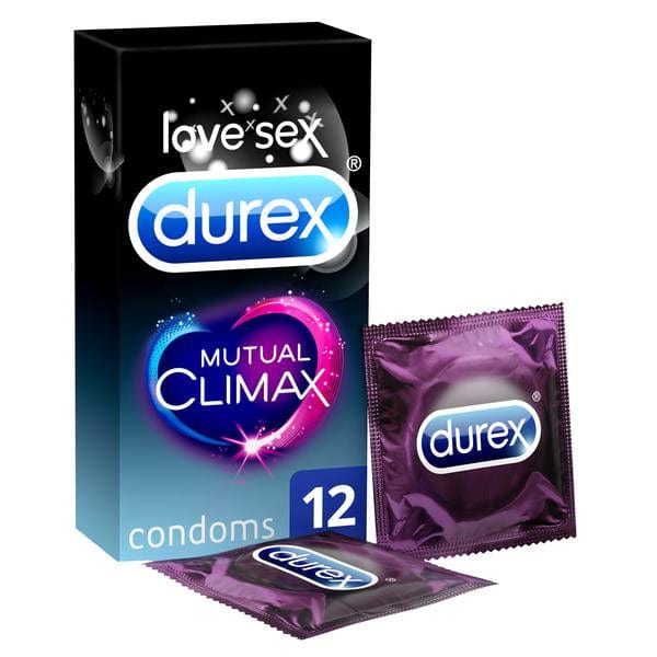 Durex Mutual Climax Condoms (12) Sexual Health