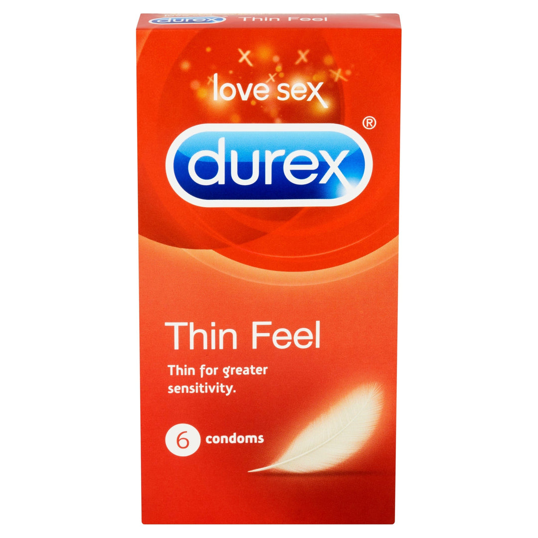 Durex Thin Feel Condoms (6) Sexual Health