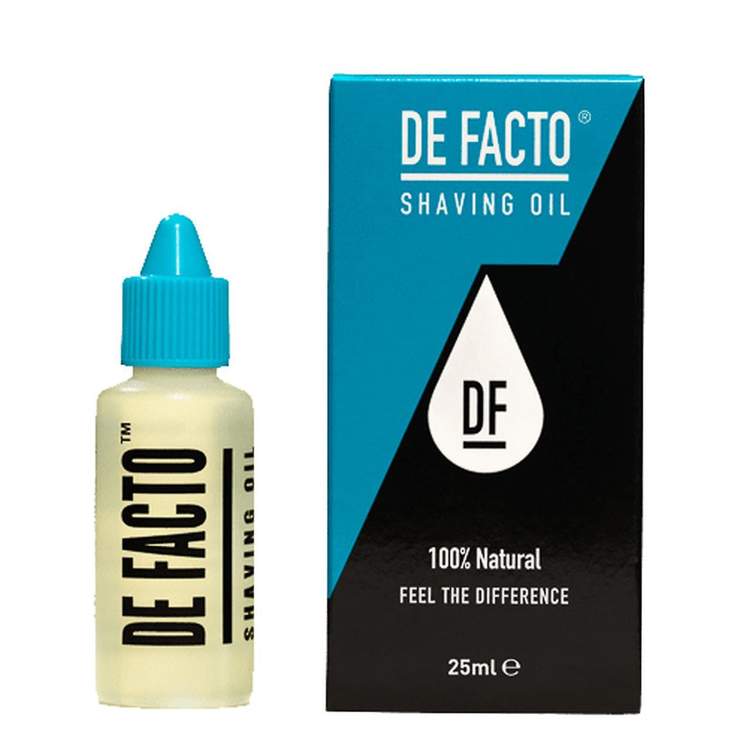 De Facto Natural Shaving Oil (25ml) Shaving and Grooming
