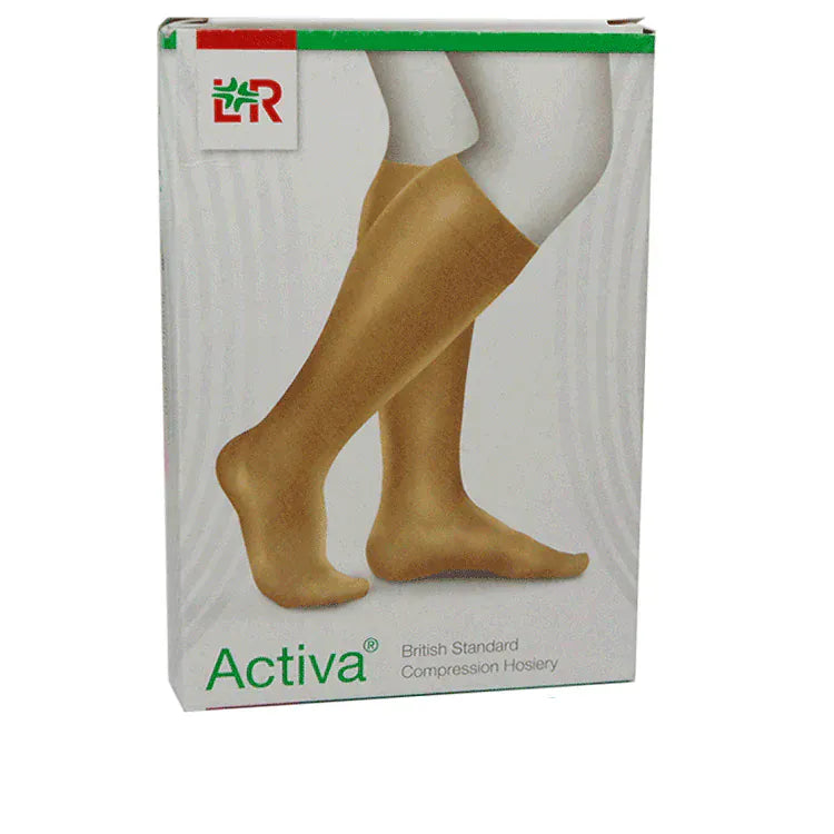 Activa Class 2 Below Knee Open Toe Compression Stockings XL Skin Care Activa Class 2 Below Knee Open Toe Compression Stockings XL