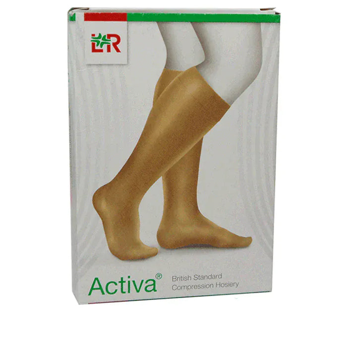Activa Class 2 Below Knee Open Toe Compression Stockings XL Skin Care Activa Class 2 Below Knee Open Toe Compression Stockings XL
