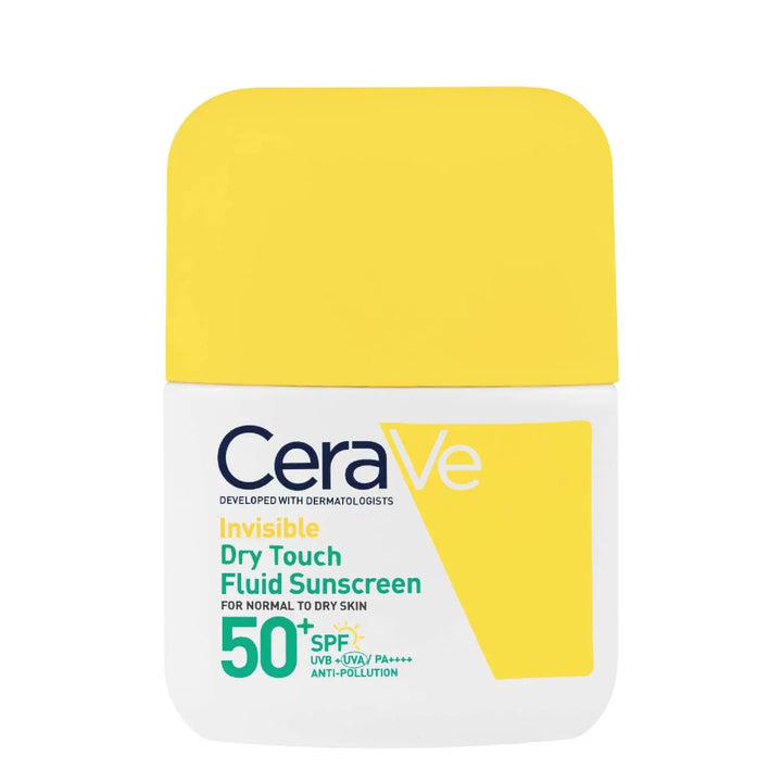 CeraVe Invisible Dry Touch Fluid Sunscreen SPF50+ 50ml Skin Care CeraVe Invisible Dry Touch Fluid SPF50+ 50ml | Lir Pharmacy