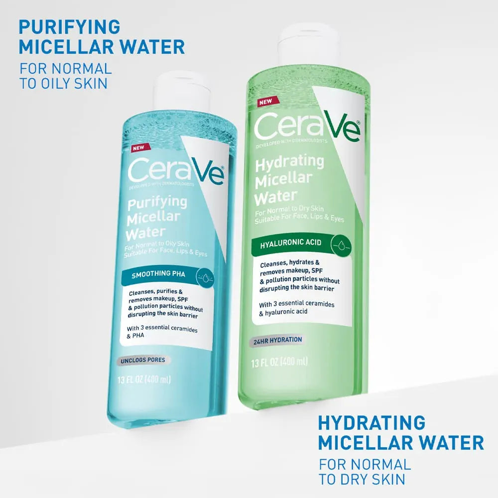 CeraVe Purifying Micellar Water 400ml Skin Care CeraVe Purifying Micellar Water 400ml | Lir Pharmacy