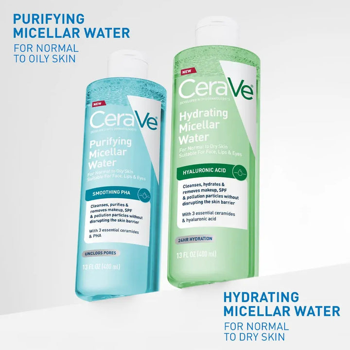 CeraVe Purifying Micellar Water 400ml Skin Care CeraVe Purifying Micellar Water 400ml | Lir Pharmacy