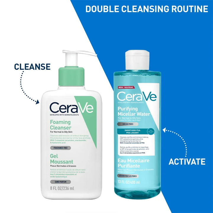CeraVe Purifying Micellar Water 400ml Skin Care CeraVe Purifying Micellar Water 400ml | Lir Pharmacy