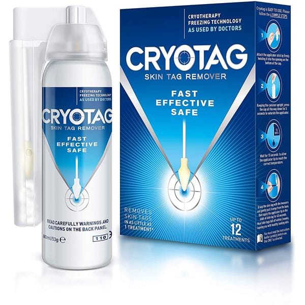 Cryotag Skin Tag Remover - Fast Effective Safe - Up to 12 Treatments Skin Care