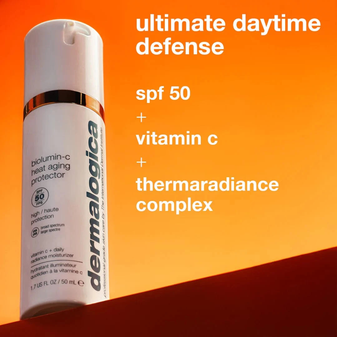 Dermalogica Biolumin-C Heat Aging Protector SPF50 50ml Skin Care Dermalogica Biolumin-C Heat Aging Protector SPF50 50ml