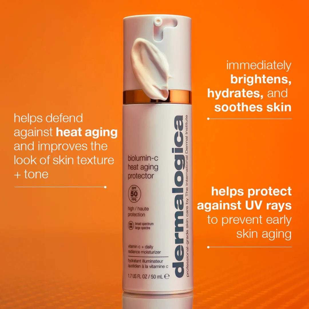 Dermalogica Biolumin-C Heat Aging Protector SPF50 50ml Skin Care Dermalogica Biolumin-C Heat Aging Protector SPF50 50ml