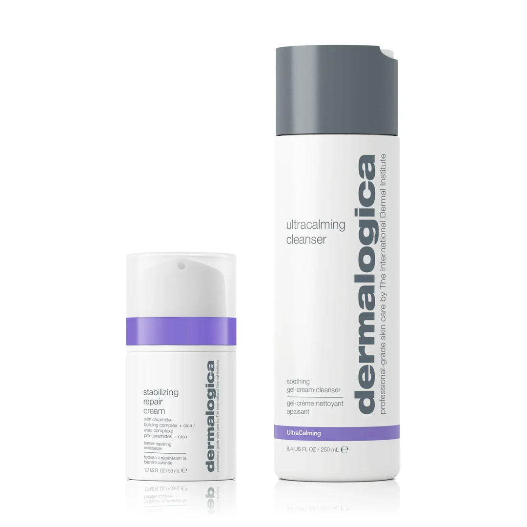 Dermalogica Bundle - stabilizing repair cream 50ml + ultracalming cleanser 250ml Skin Care Dermalogica Bundle - stabilizing repair cream 50ml + ultracalming cleanser 250ml