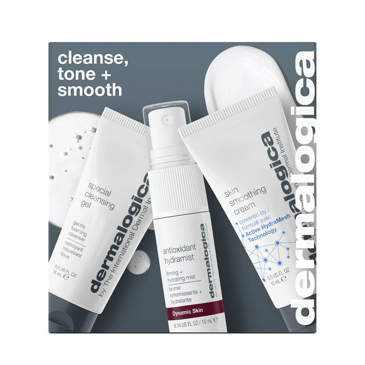Dermalogica Cleanse, Tone + Smooth Set Skin Care Dermalogica Cleanse, Tone + Smooth Set