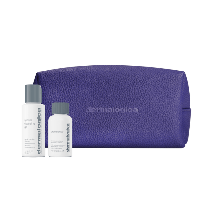 Dermalogica Double Cleanse with Travel Bag Skin Care Dermalogica Double Cleanse with Travel Bag
