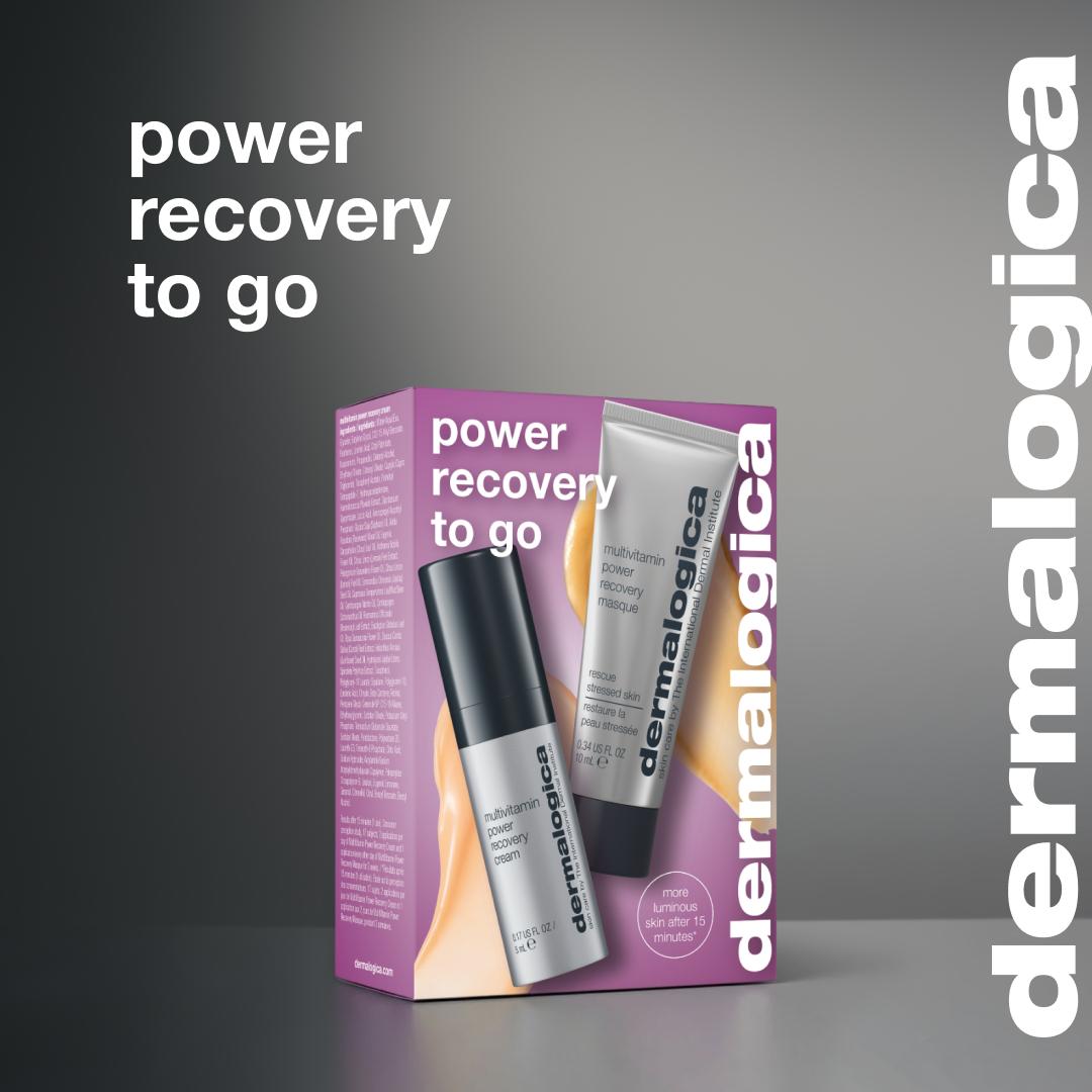 Dermalogica Power Recovery to Go Set Skin Care Dermalogica Power Recovery to Go Set